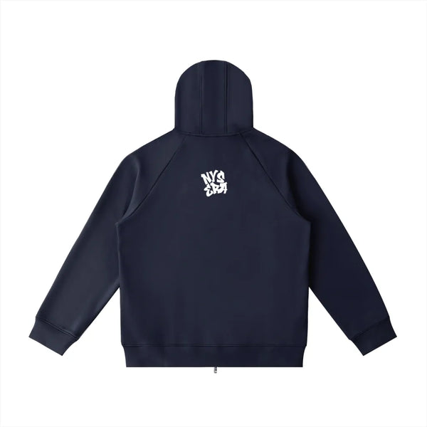 Foundation Zip Hoodie Navy
