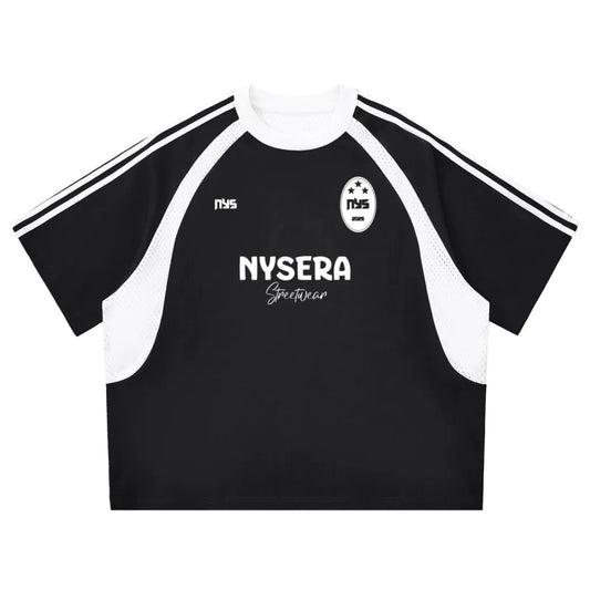 Offset Mesh Jersey Midnight Black